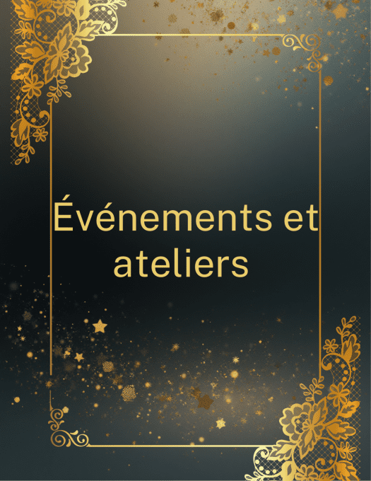 Adhésion annuelle ateliers et événements