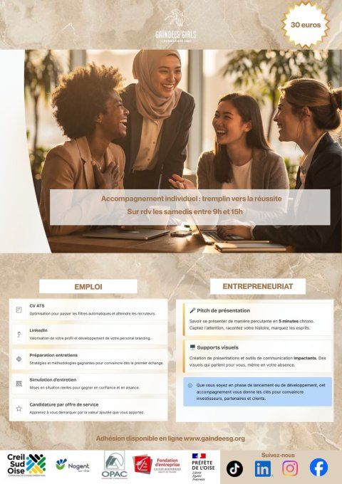 Adhésion tremplin vers la réussite
